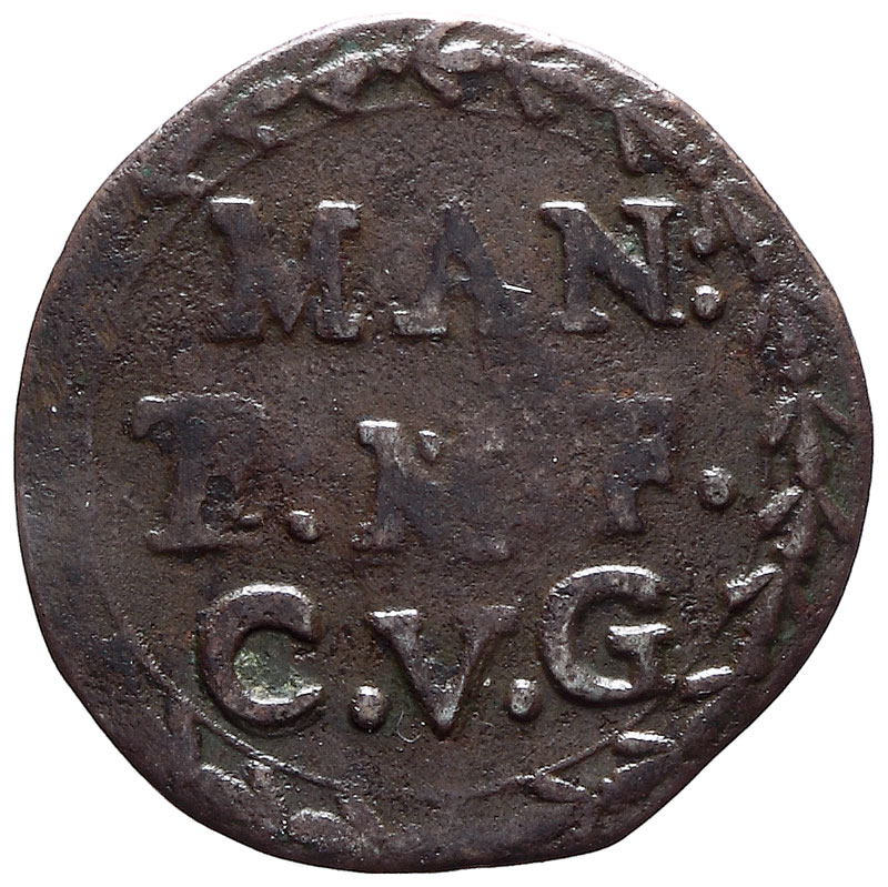 Réplique De Pièce De Monnaie Mantova 1 Scudo 1706 Ferdinando Carlo Gonzaga - 40 Mm, 28 G